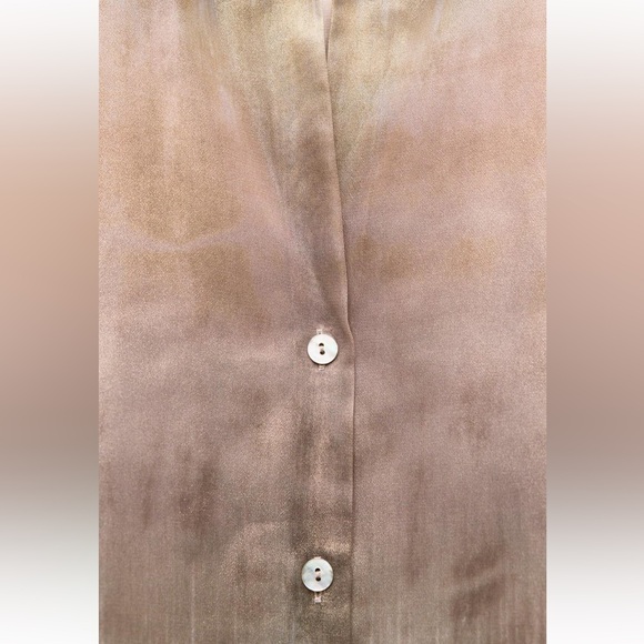 Zara TIE DYE FOIL PRINT SHIRT - Picture 6 of 10